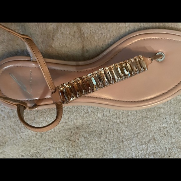 Brian Atwood Crystal T strap sandals size 9 - Picture 3 of 8
